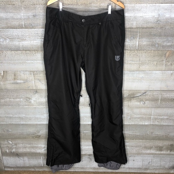 Burton Dry Ride society pant insulated waterproof layered snowboard pants black - Picture 2 of 10